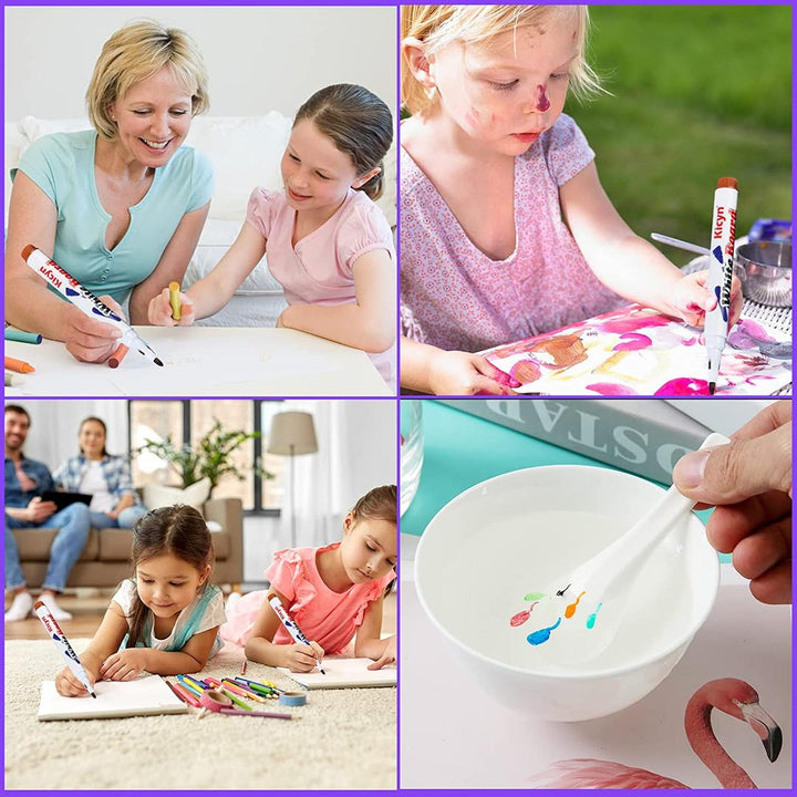 Floating Drawing Magic Markers for Kids – 12-Piece Set