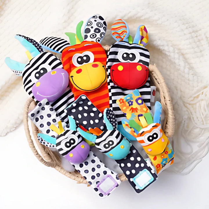 Rattle Sock Set: Sensory Toy for Little Hands and Feet
