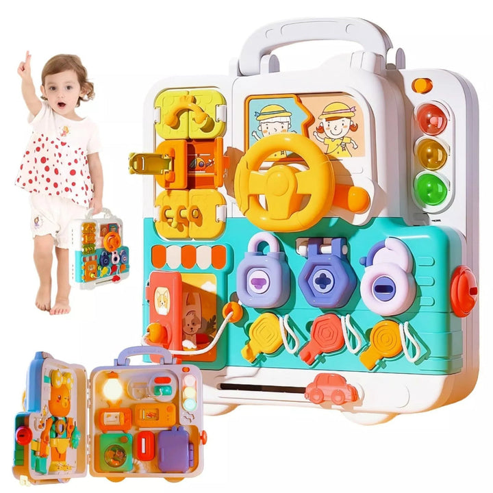 Children's Activity Board - Educational Toy for Developing Motor Skills