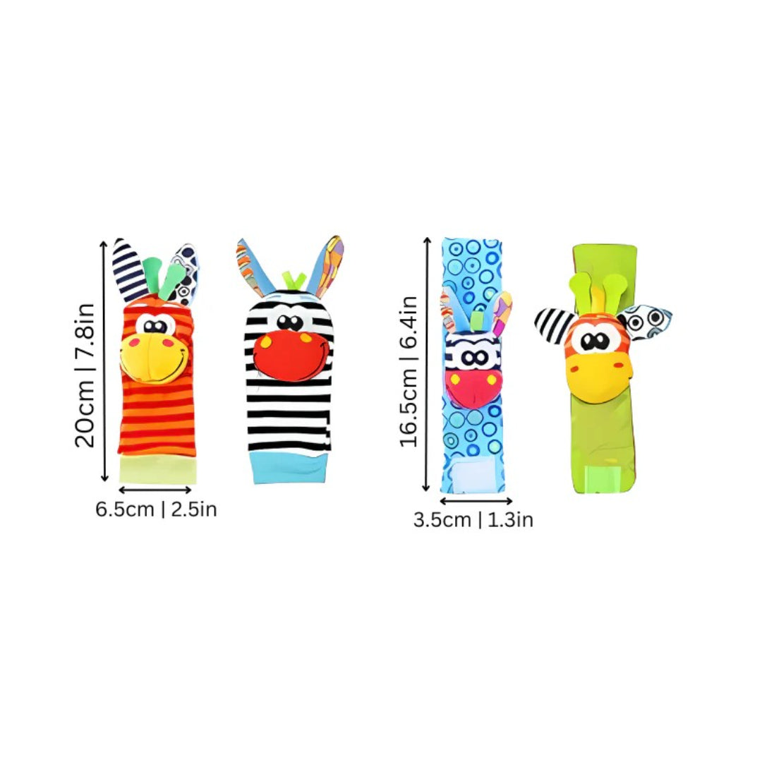 Rattle Sock Set: Sensory Toy for Little Hands and Feet