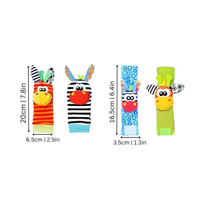 Rattle Sock Set: Sensory Toy for Little Hands and Feet
