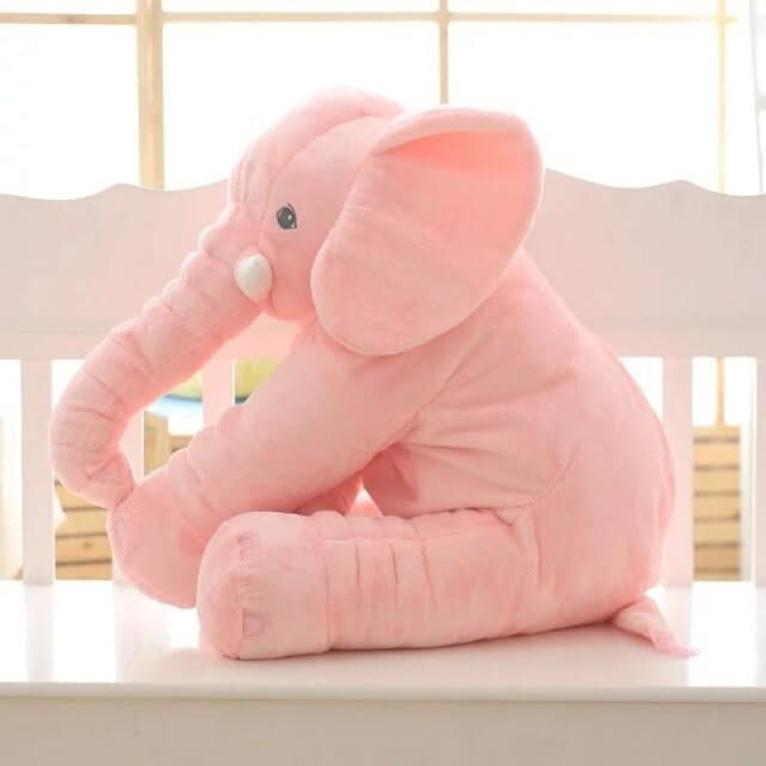 Ultra-Soft Plush Elephant Pillow – Perfect for Infants and Kids