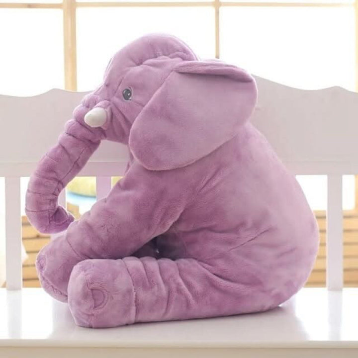 Ultra-Soft Plush Elephant Pillow – Perfect for Infants and Kids