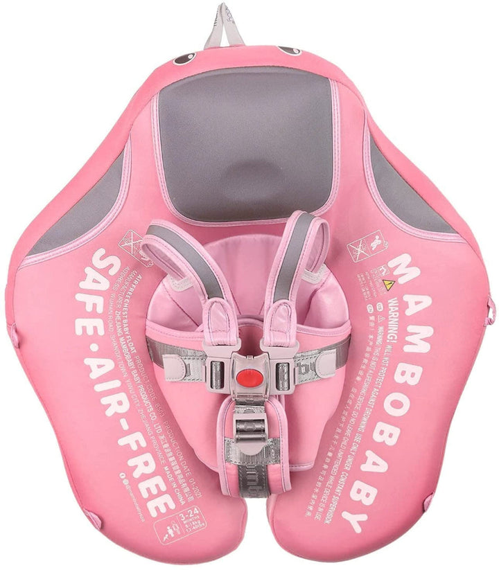 Infant Inflatable Swimming Ring with Safety Harness