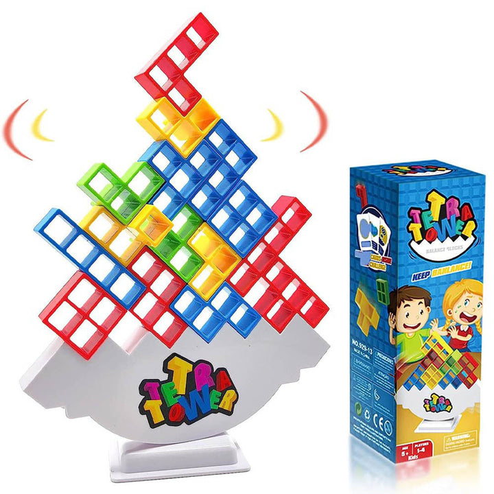 Tetris Balancing Tower – Fun Stacking and Logic Game for Children
