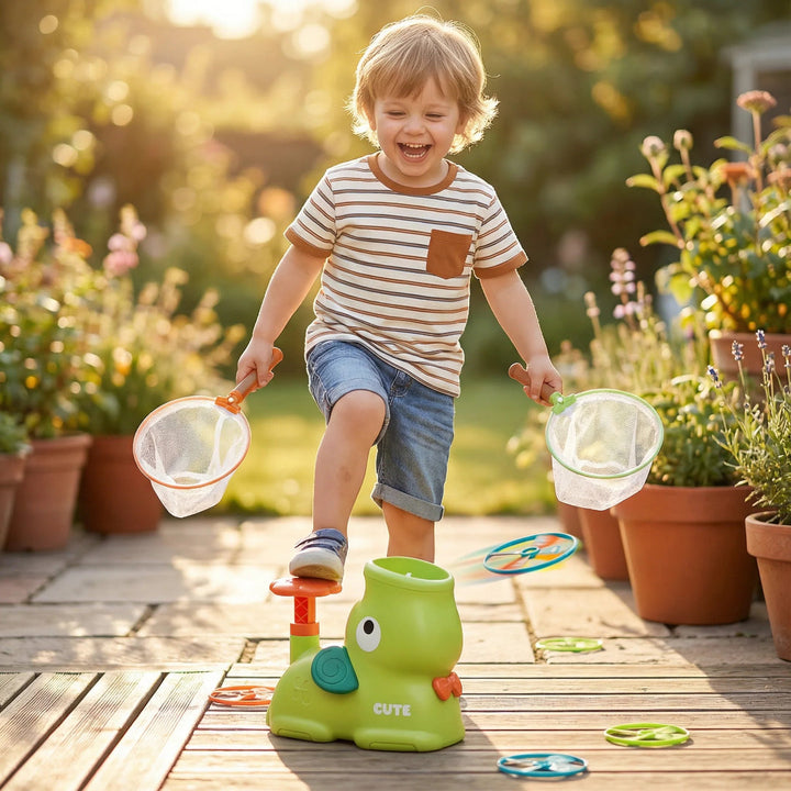 Outdoor Disc Launcher Toy