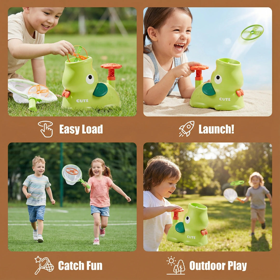 Outdoor Disc Launcher Toy