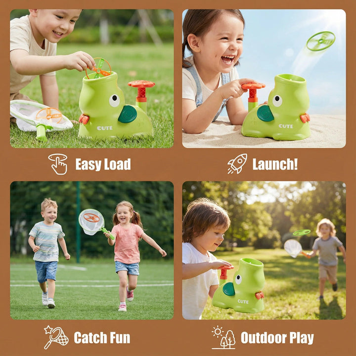 Outdoor Disc Launcher Toy