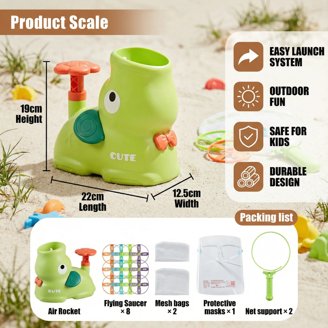 Outdoor Disc Launcher Toy