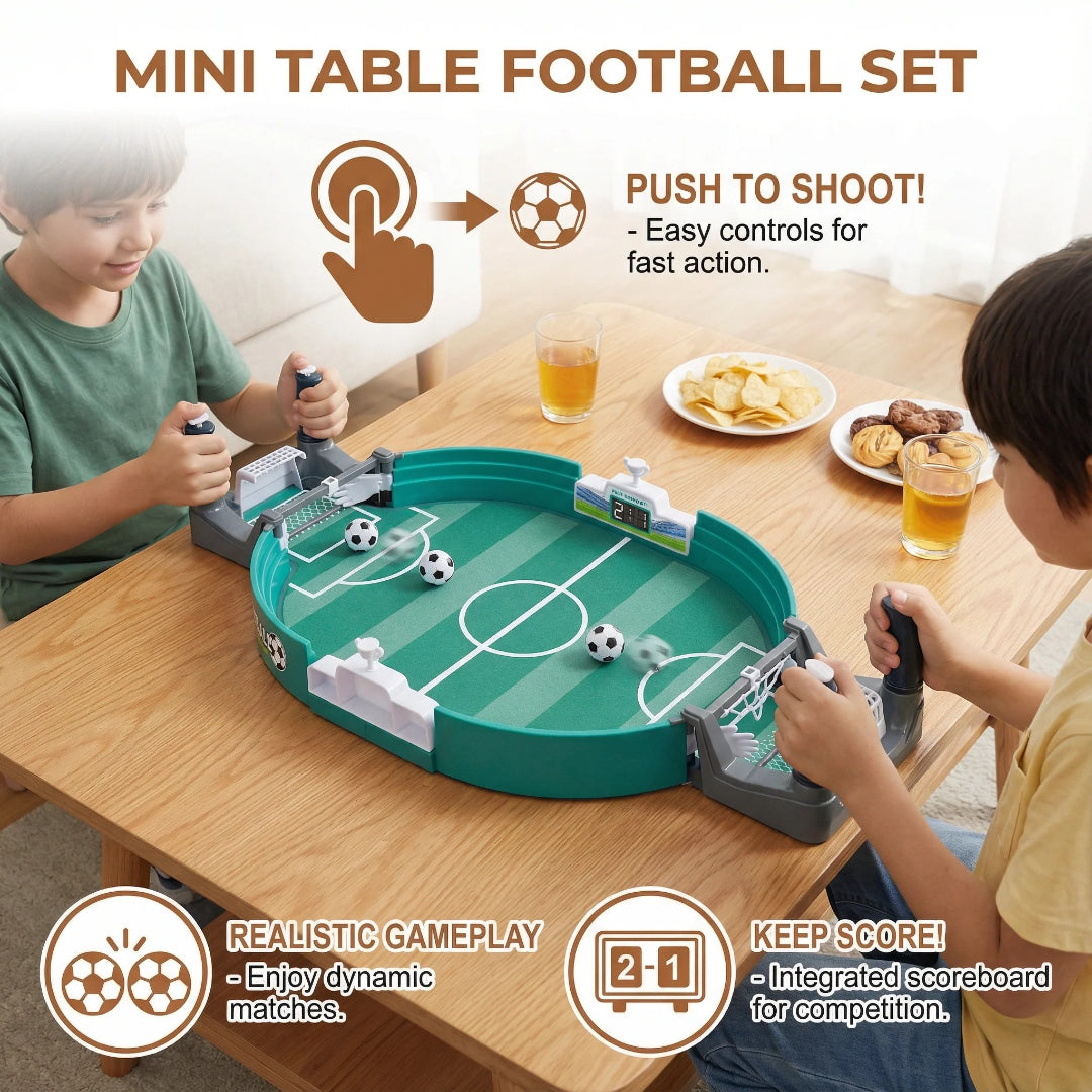 Compact Foosball Game Set