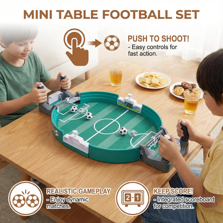 Compact Foosball Game Set