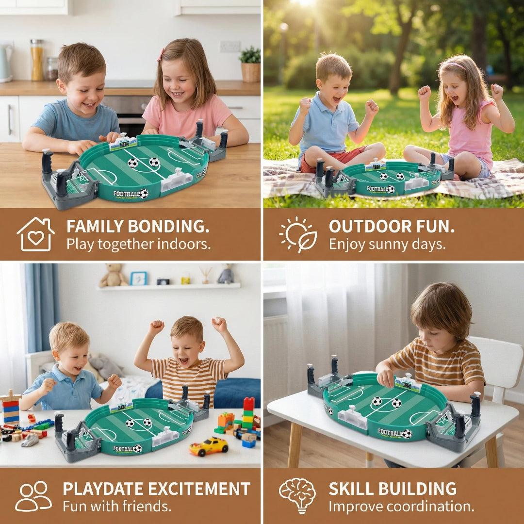 Compact Foosball Game Set