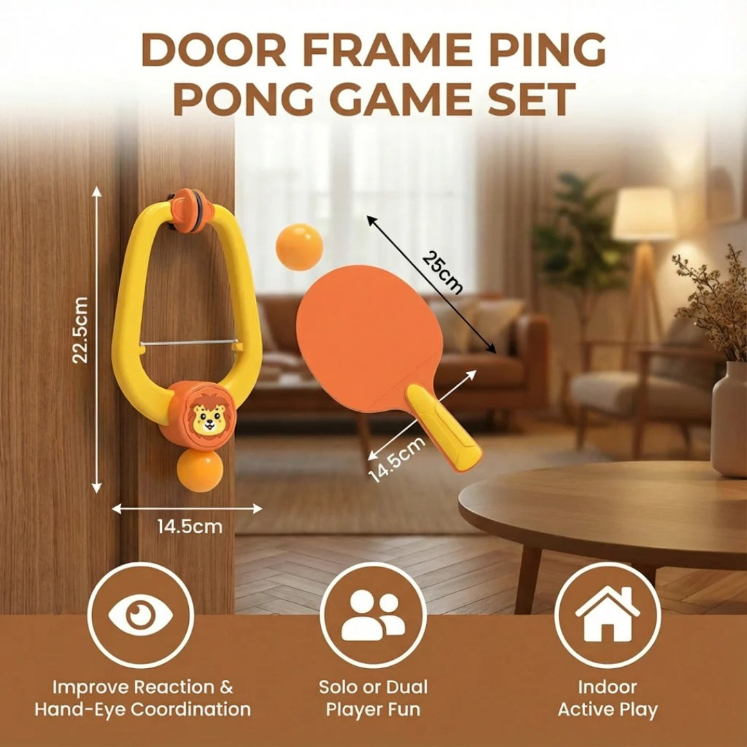 Table Tennis Door Set: Complete Ping Pong Kit