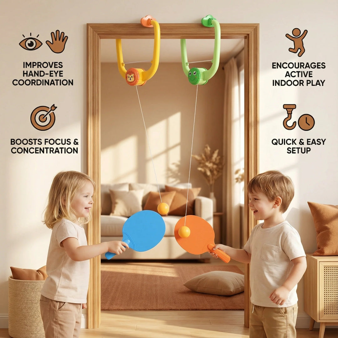 Table Tennis Door Set: Complete Ping Pong Kit