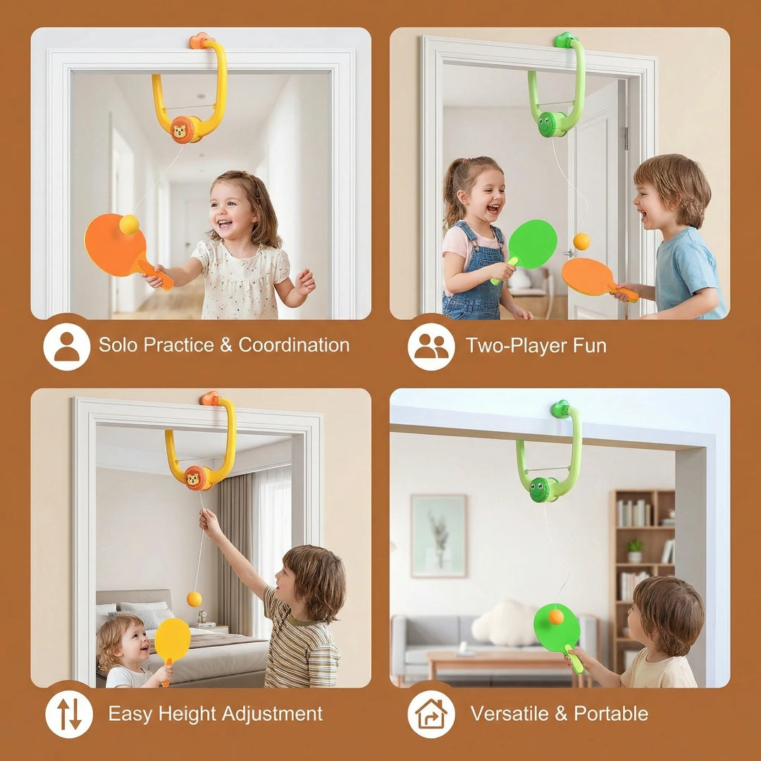 Table Tennis Door Set: Complete Ping Pong Kit