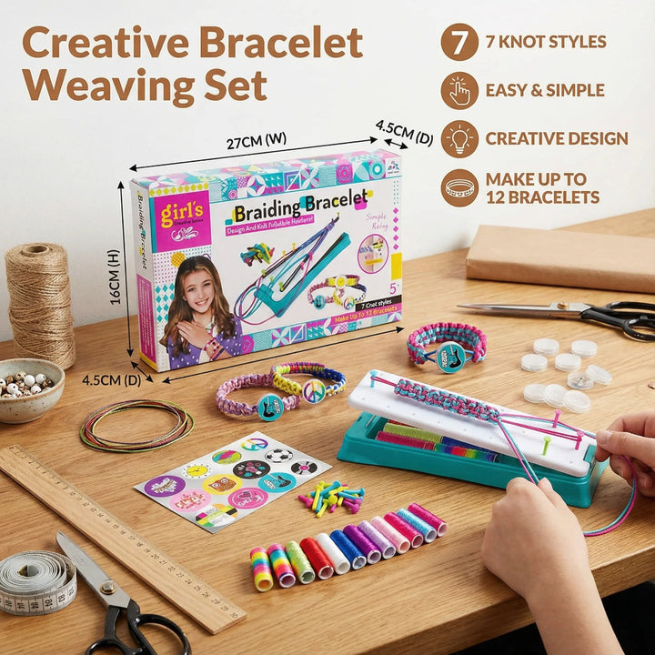 DIY Bracelet Weaving Kit