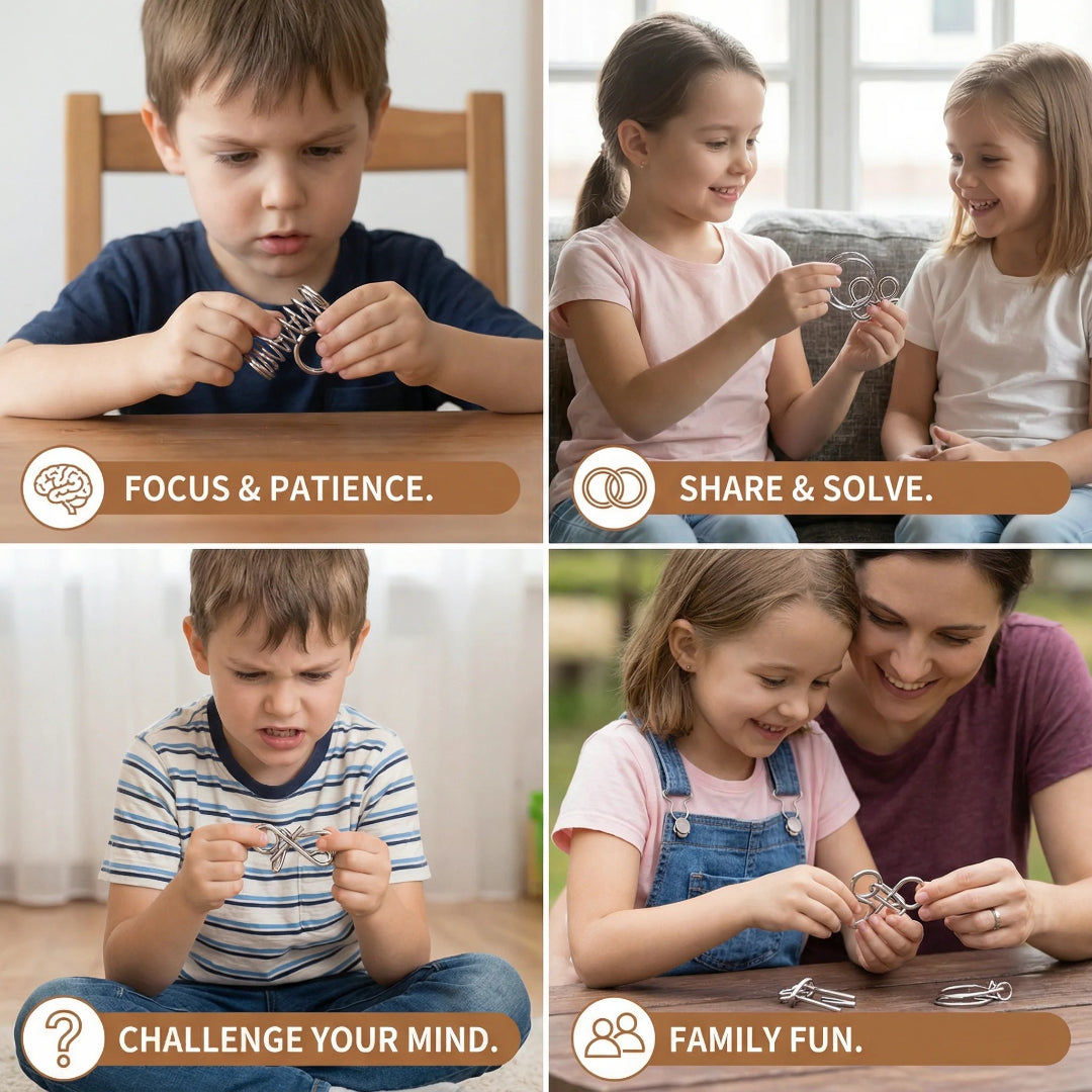 Metal Puzzle Collection: Engaging Logic Strategy Game