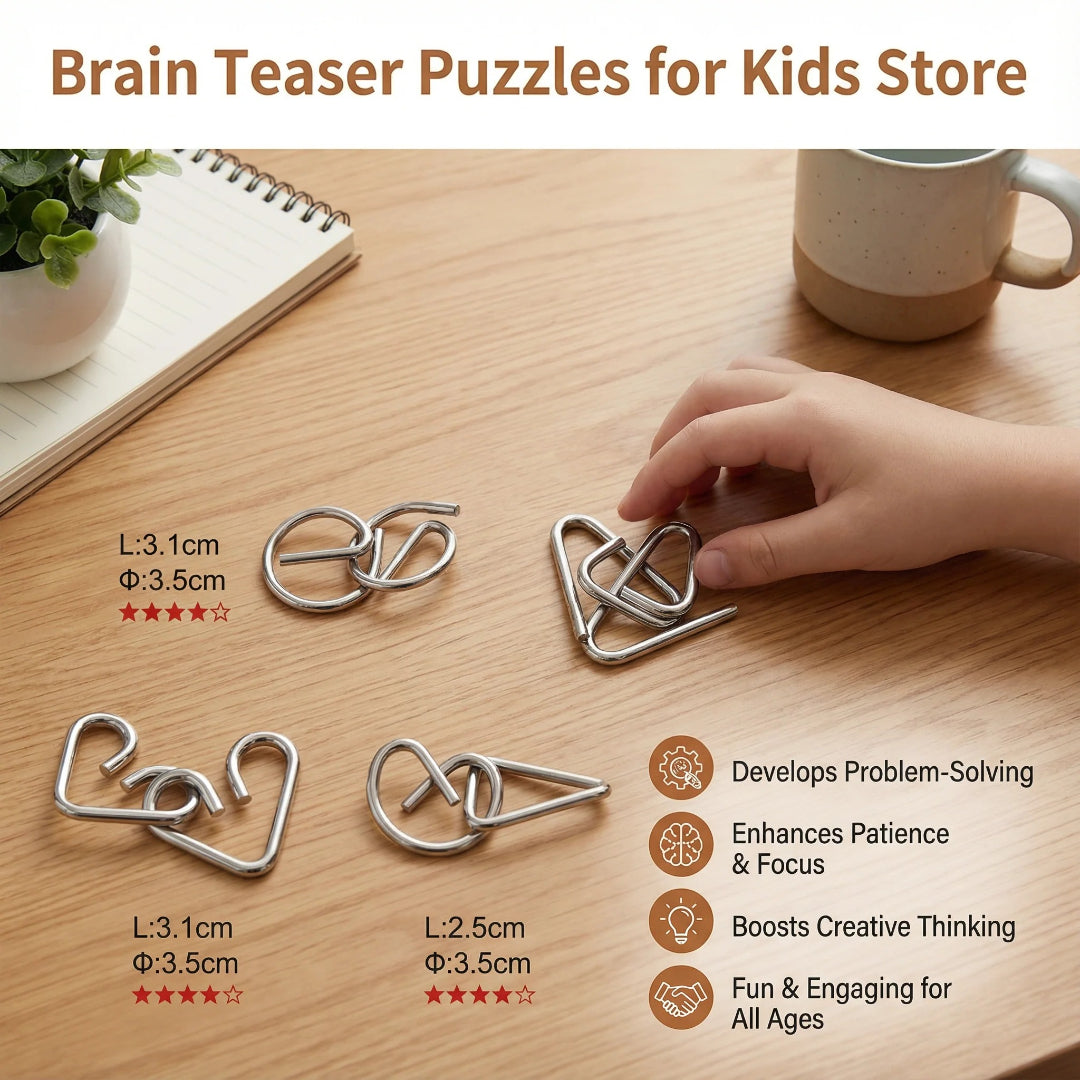 Metal Puzzle Collection: Engaging Logic Strategy Game