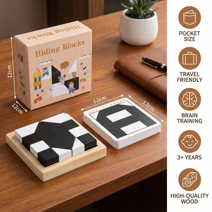 Pocket Puzzle: Two-Color Logic Game