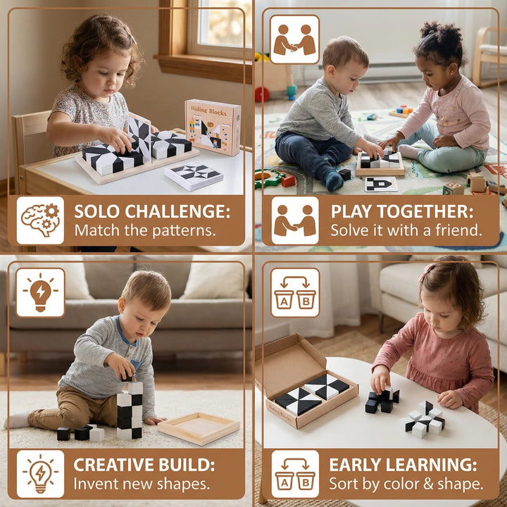 Pocket Puzzle: Two-Color Logic Game