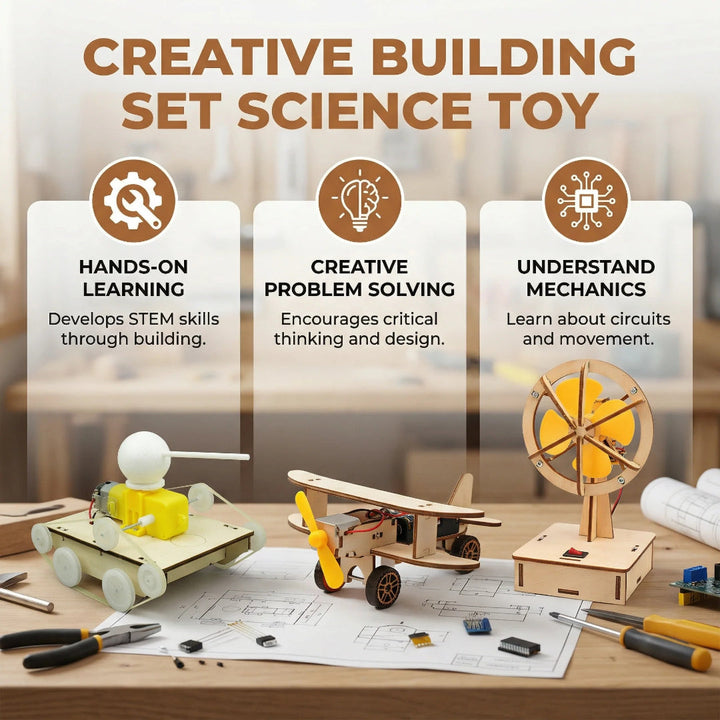 Educational Construction Science Kit for Kids