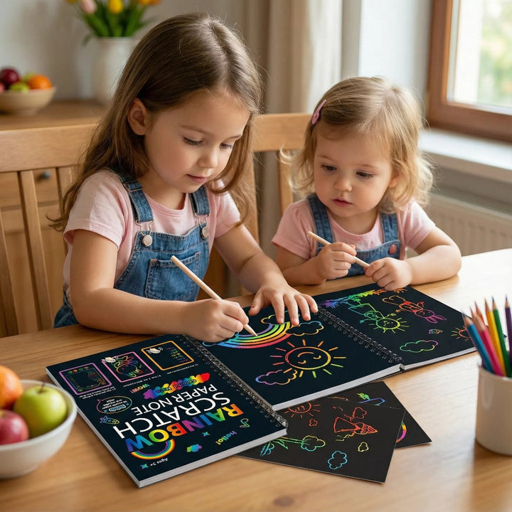 Magical Scratch Art Paper Set
