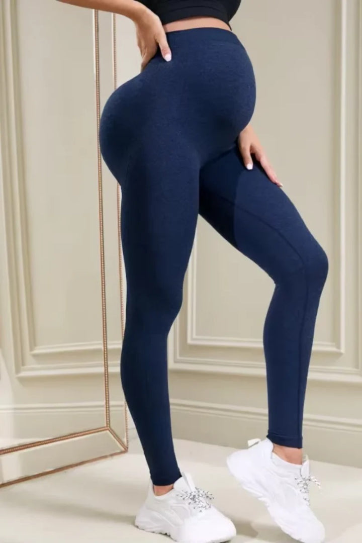 High-Waisted Supportive Maternity Leggings