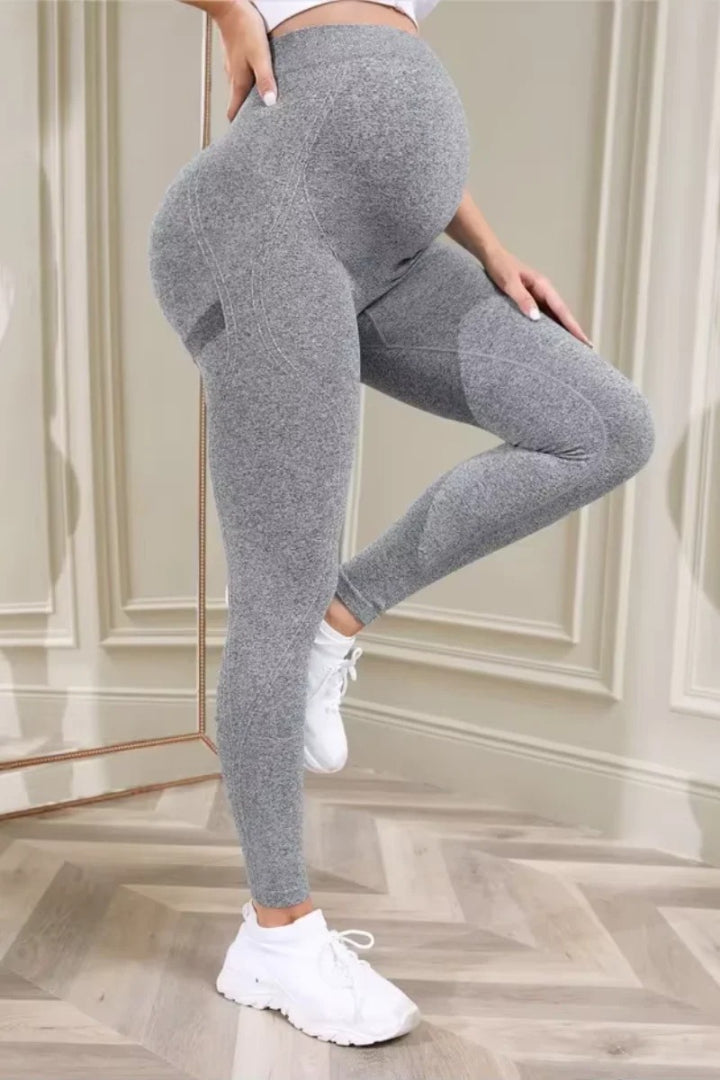 High-Waisted Supportive Maternity Leggings