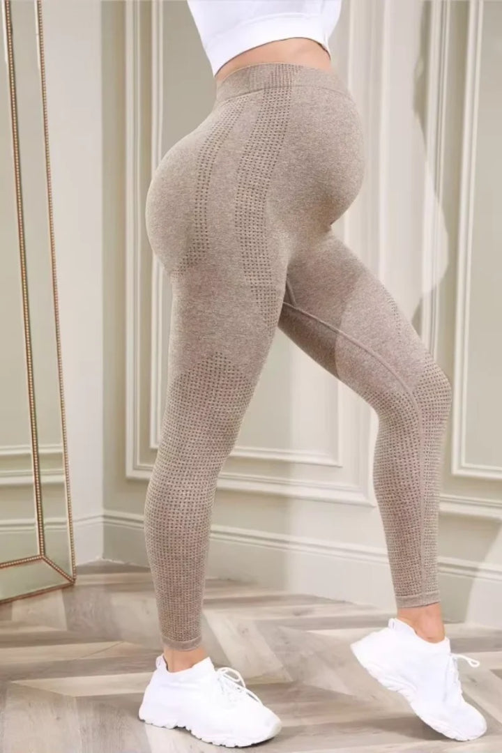High-Waisted Supportive Maternity Leggings